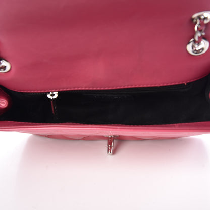 Chanel Patent Quilted Small Coco Shine Flap Pink 5 of 12