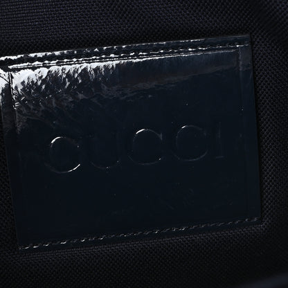 Gucci Denim Monogram Camouflage Large Backpack Blue 5 of 10