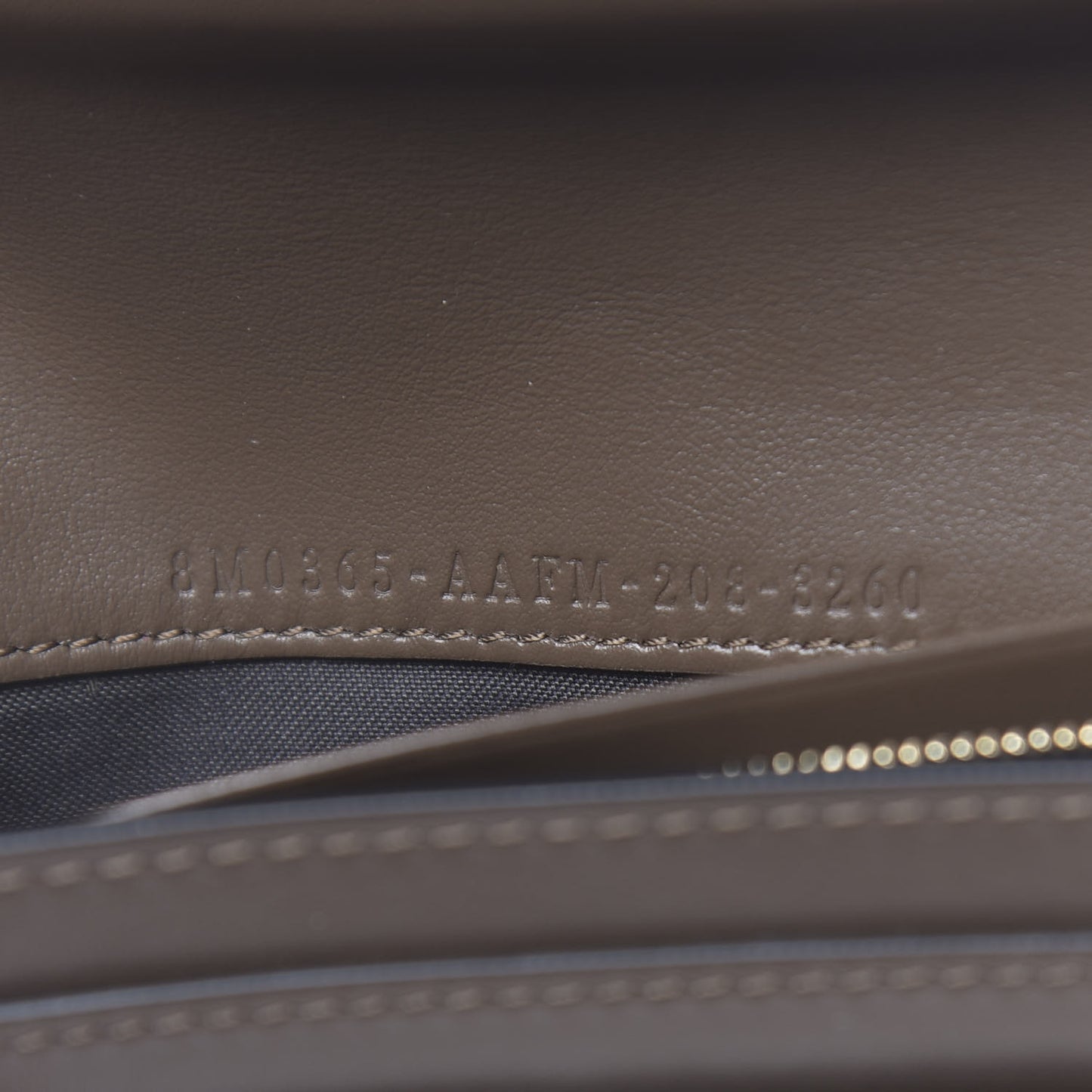 Vitello Soft F is Fendi Bi-Color FF 1974 Embossed Continental Envelope Wallet On Chain Maya Black