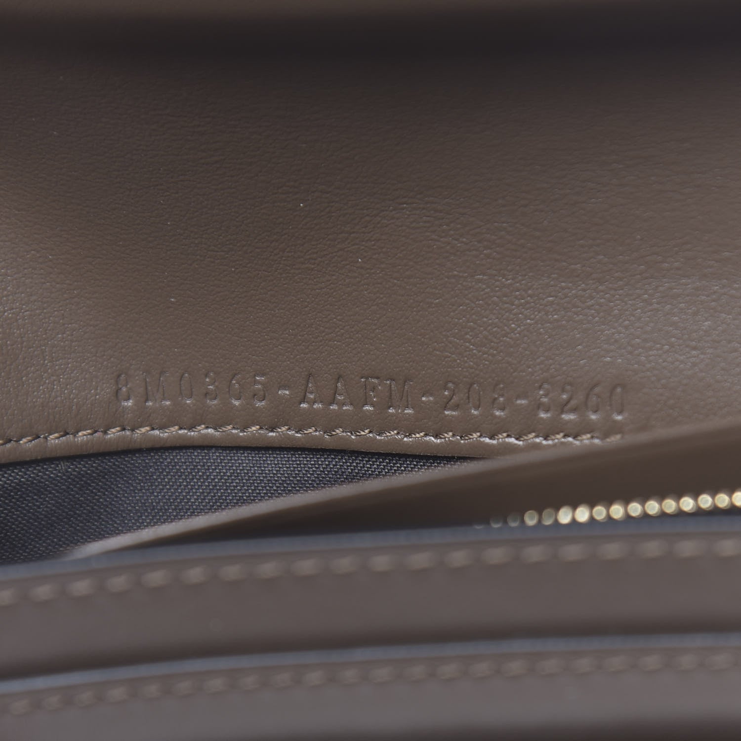 Fendi Vitello Soft F is Fendi Bi-Color FF 1974 Embossed Continental Envelope Wallet On Chain Maya Black 6 of 11