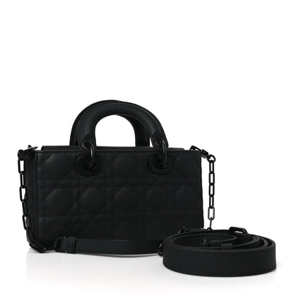 Christian Dior Ultra Matte Calfskin Cannage Small Lady D-Joy Black 3 of 9