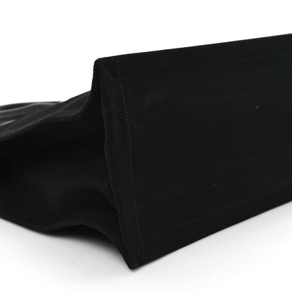 Saint Laurent Linen Calfskin Rive Gauche Tote Black 9 of 12