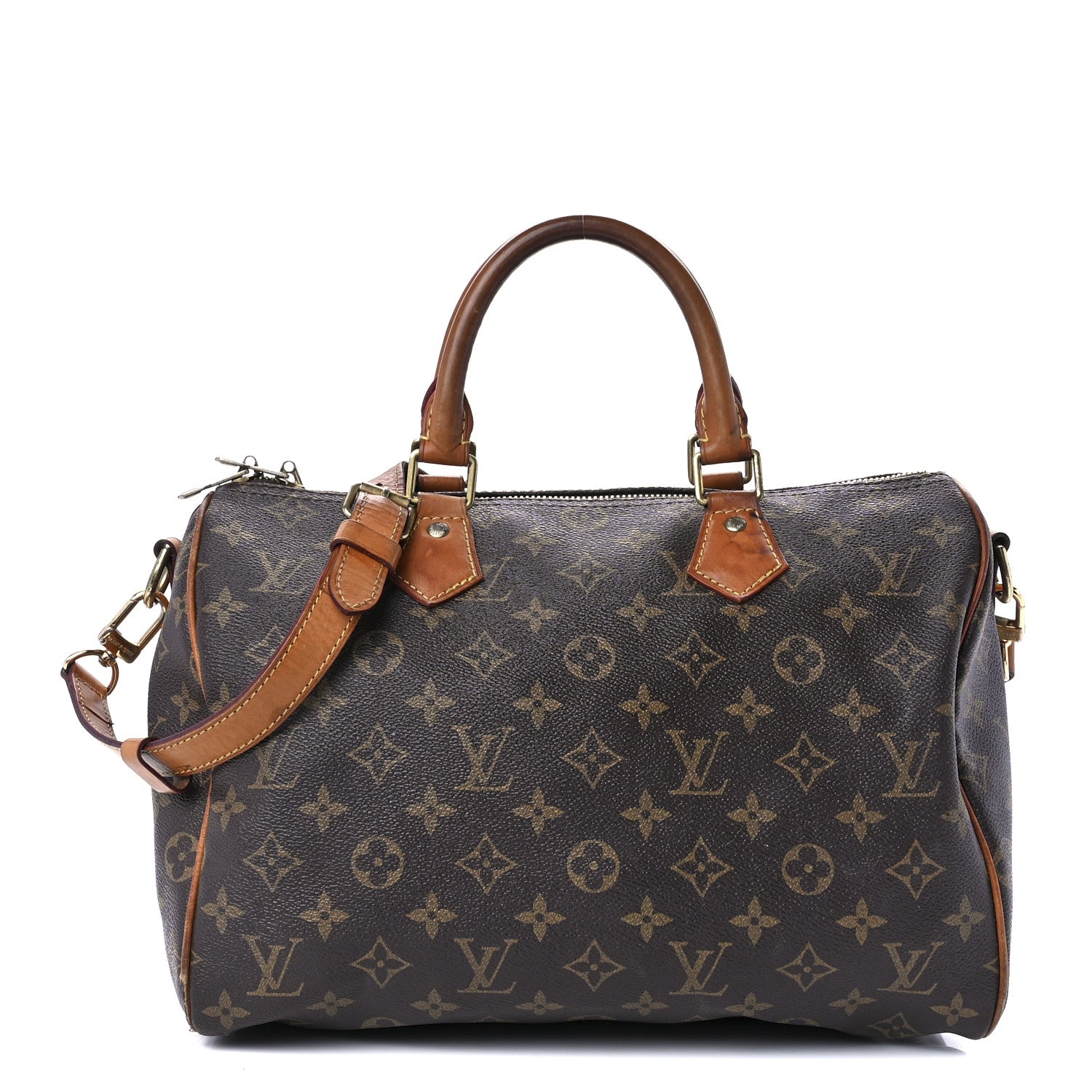 Louis Vuitton Monogram Speedy Bandouliere 30 1 of 16