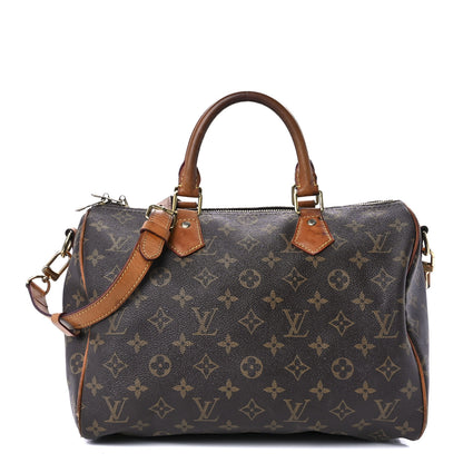 Louis Vuitton Monogram Speedy Bandouliere 30 1 of 16