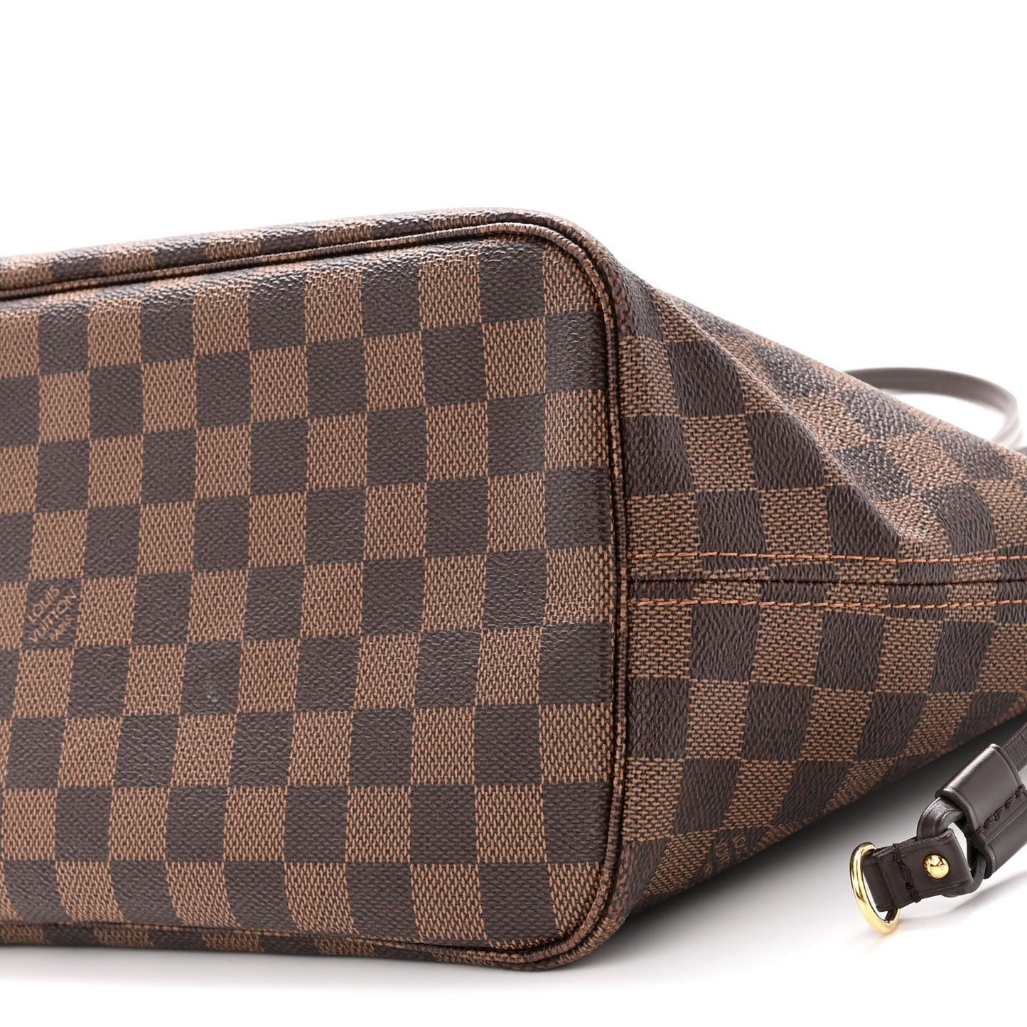 Damier Ebene Neo Neverfull MM Rose Ballerine