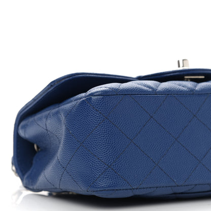 Chanel Caviar Quilted Mini Rectangular Flap Blue 9 of 11