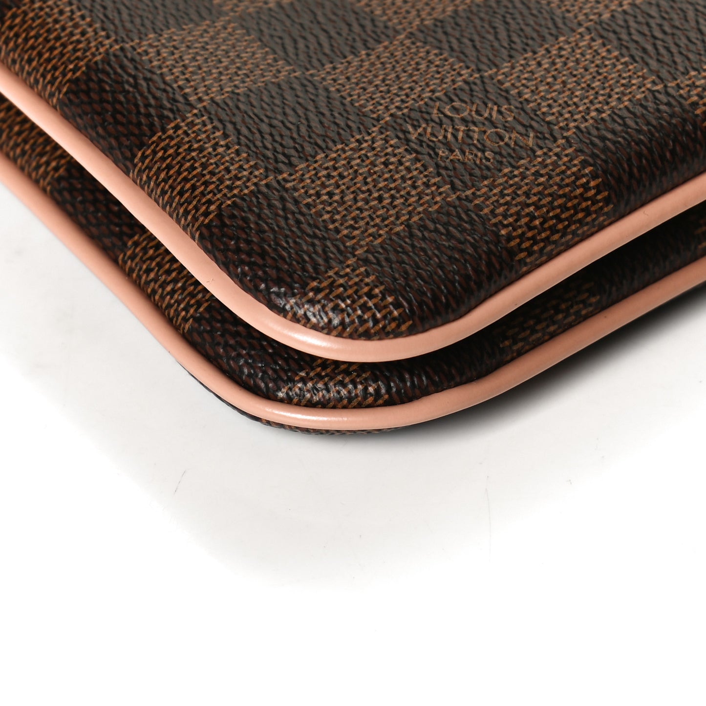 Damier Ebene Double Zip Pochette