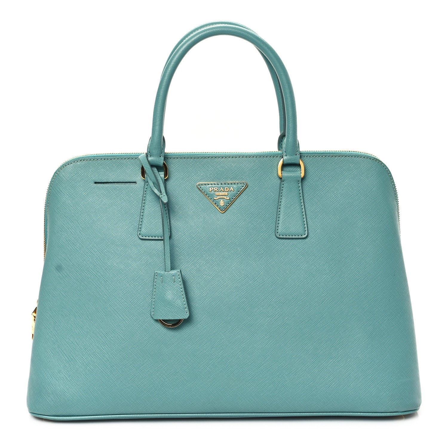 Prada Saffiano Lux Large Promenade Tote Anice 1 of 12