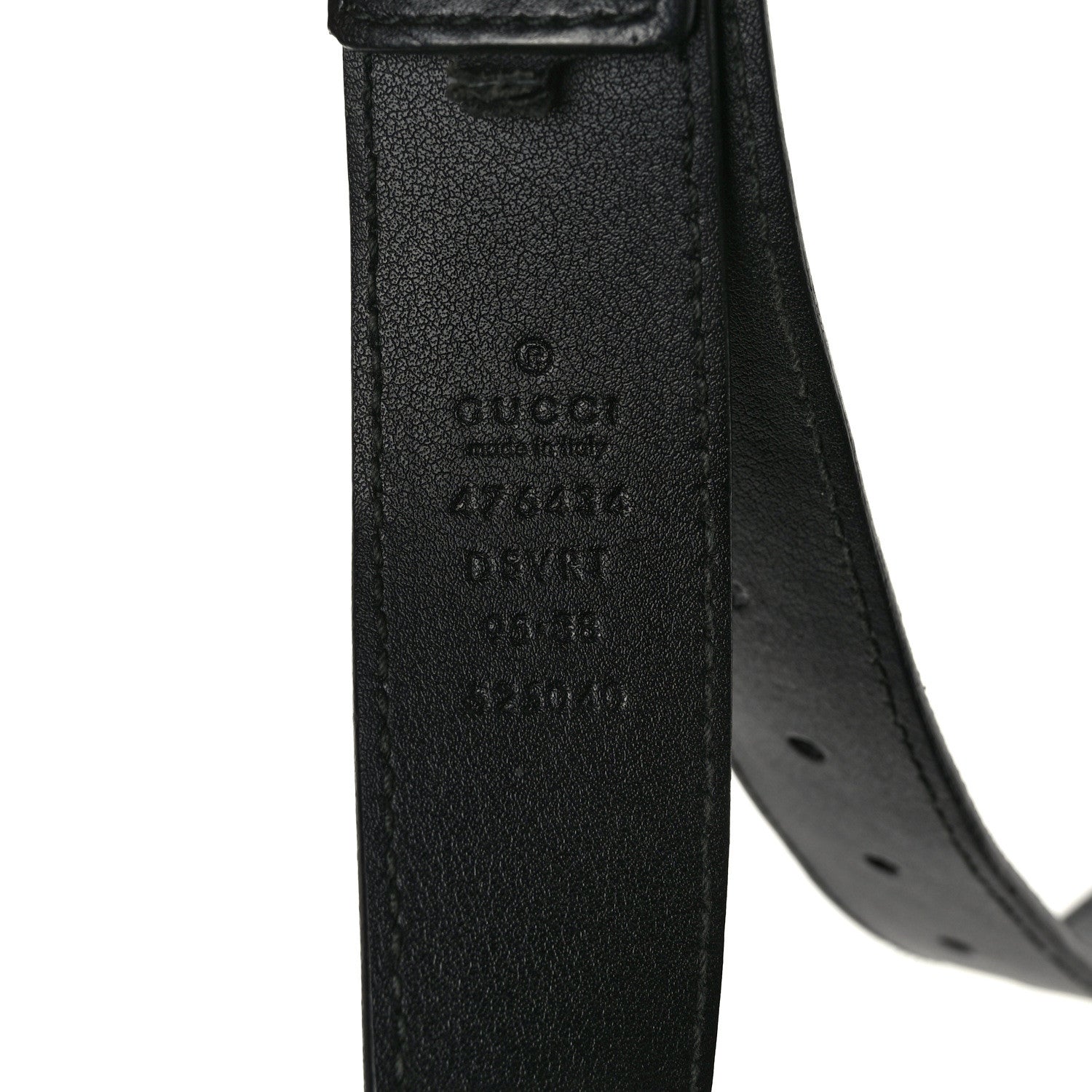 Gucci Calfskin Matelasse GG Marmont Belt Bag 95 38 Black 8 of 11