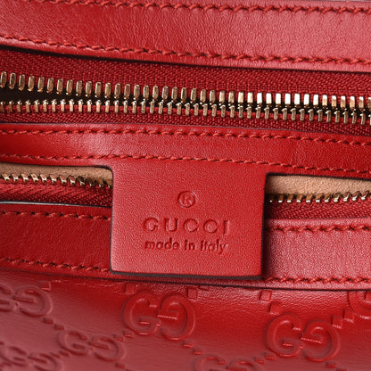 Gucci Guccissima Linea A Hobo Red 7 of 10