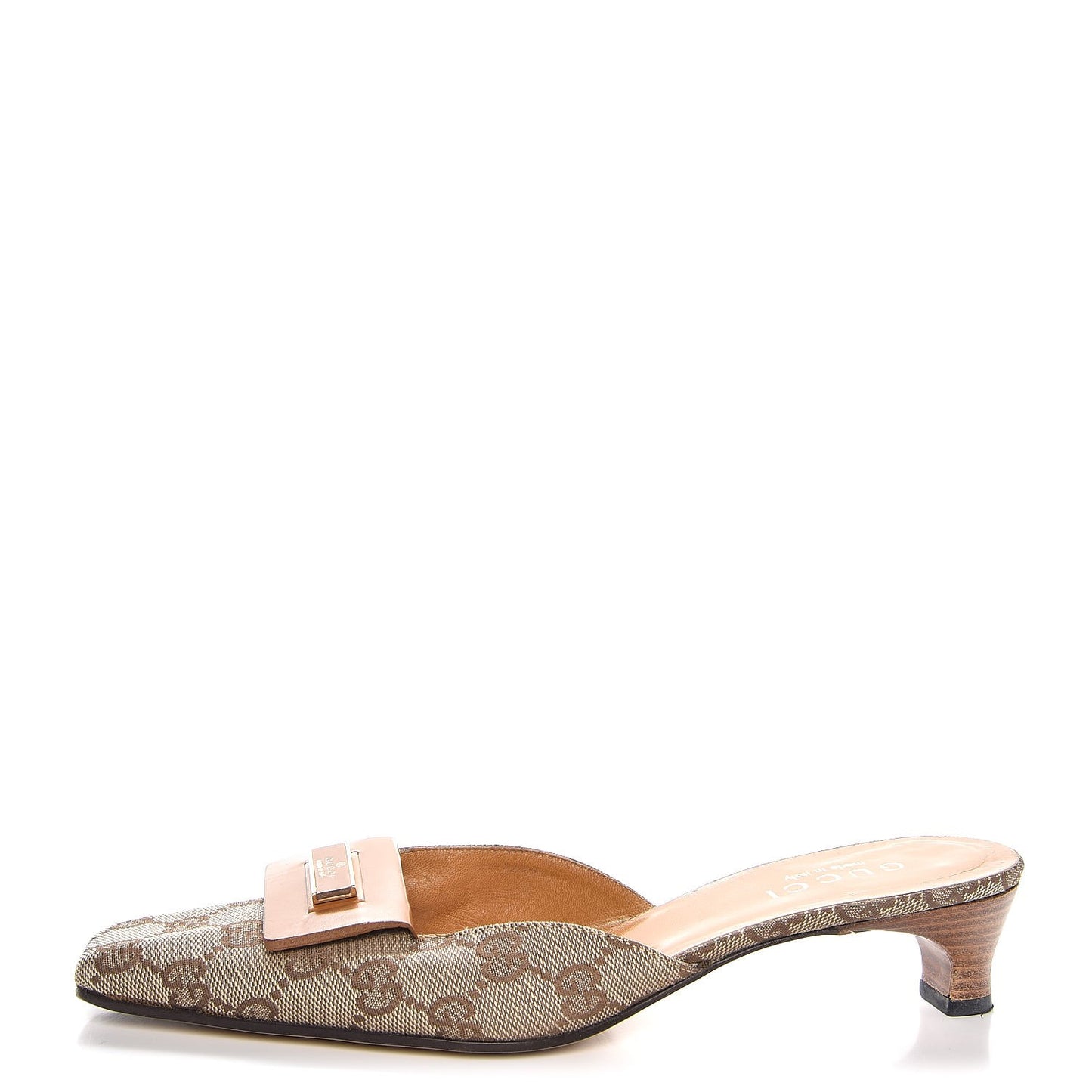Monogram GG Mules 7 Brown