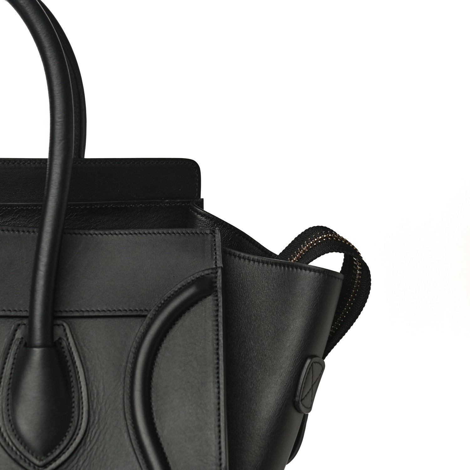 Celine Smooth Calfskin Mini Luggage Black 14 of 17