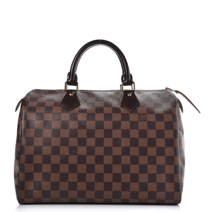 Louis Vuitton Damier Ebene Speedy 30 1 of 8