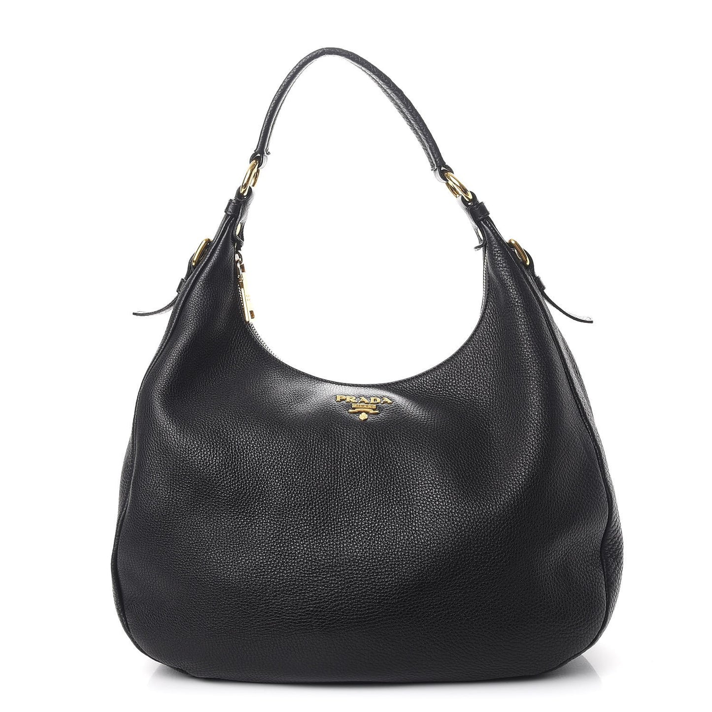 Vitello Daino Hobo Nero Black