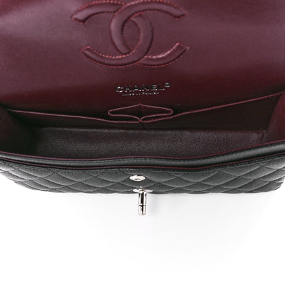 Chanel Caviar Quilted Medium Double Flap Black 5 of 13