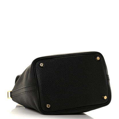 Hermes Taurillon Clemence Picotin Lock 18 PM Black 4 of 8
