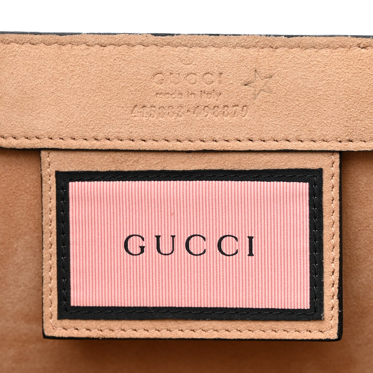 Calfskin GucciGhost Real Large XL Tote Black Yellow