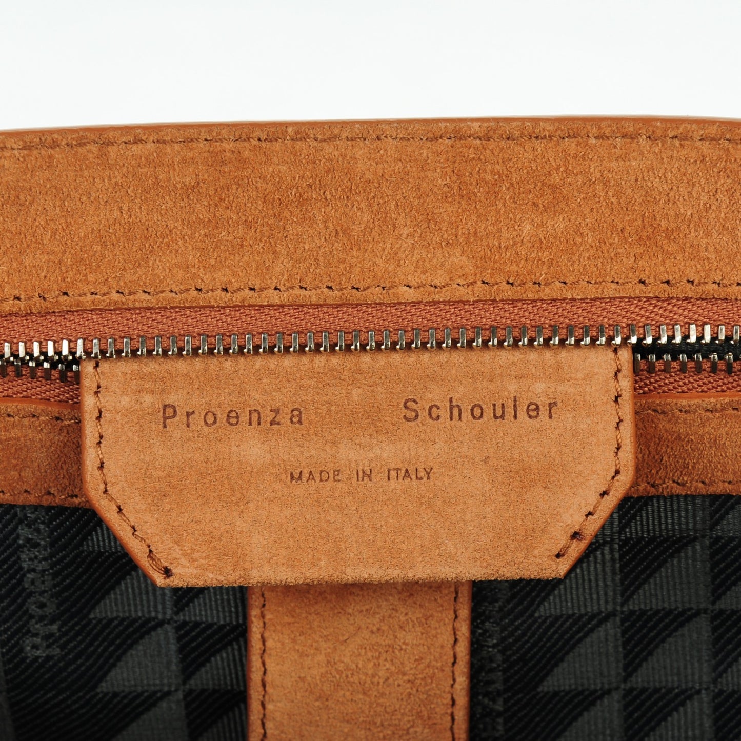 Suede Medium PS1 Satchel Tobacco
