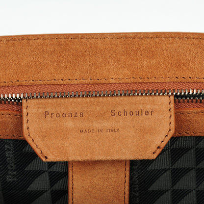Proenza Schouler Suede Medium PS1 Satchel Tobacco 6 of 7