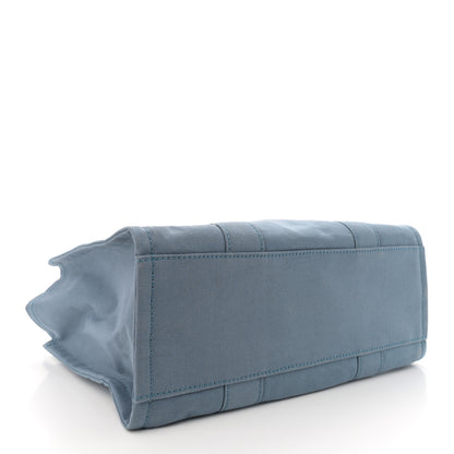 Marc Jacobs Canvas Large Summer Tote Bag Blue Shadow 4 of 10