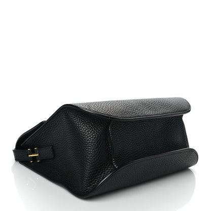 Tom Ford Grained Calfskin Mini T Clasp Tara Crossbody Bag Black 3 of 8