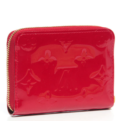 Louis Vuitton Vernis Zippy Coin Purse Pomme D'Amour 3 of 7