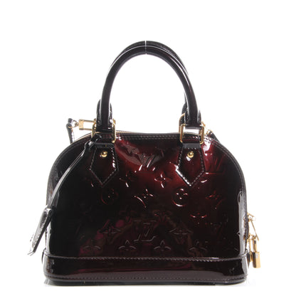 Louis Vuitton Vernis Alma BB Amarante 1 of 8