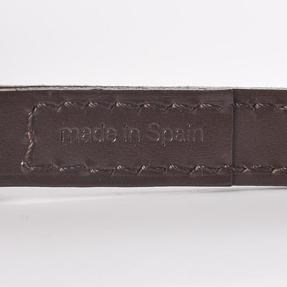 Louis Vuitton Calfskin 12mm Shoulder Strap Brown 4 of 5
