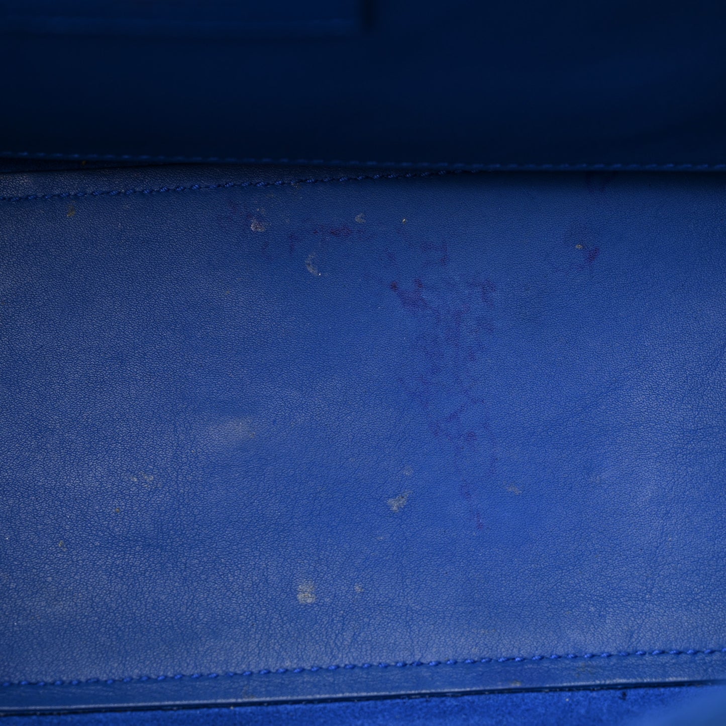 Calfskin Monogram Baby Cabas Blue Majorelle