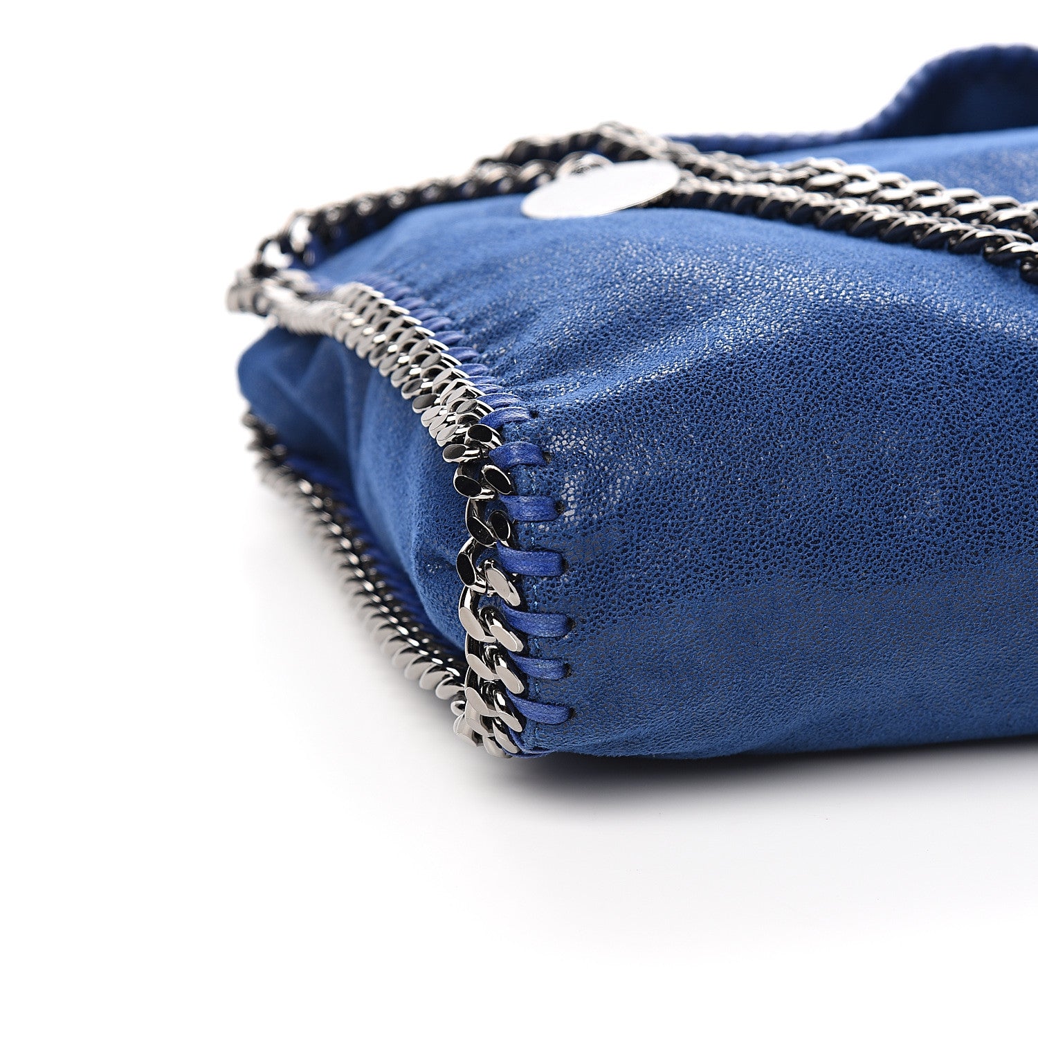 Stella McCartney Shaggy Deer Small Falabella Tote Cornflower Blue 8 of 10