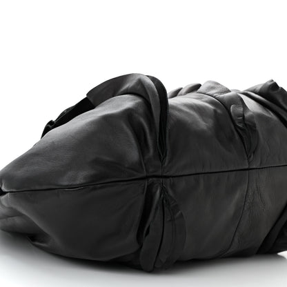 Prada Nappa Ruffle Hobo Black 8 of 9