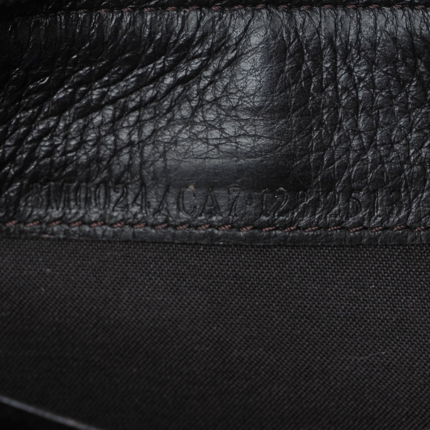 Zucca Zip Around Wallet Tobacco