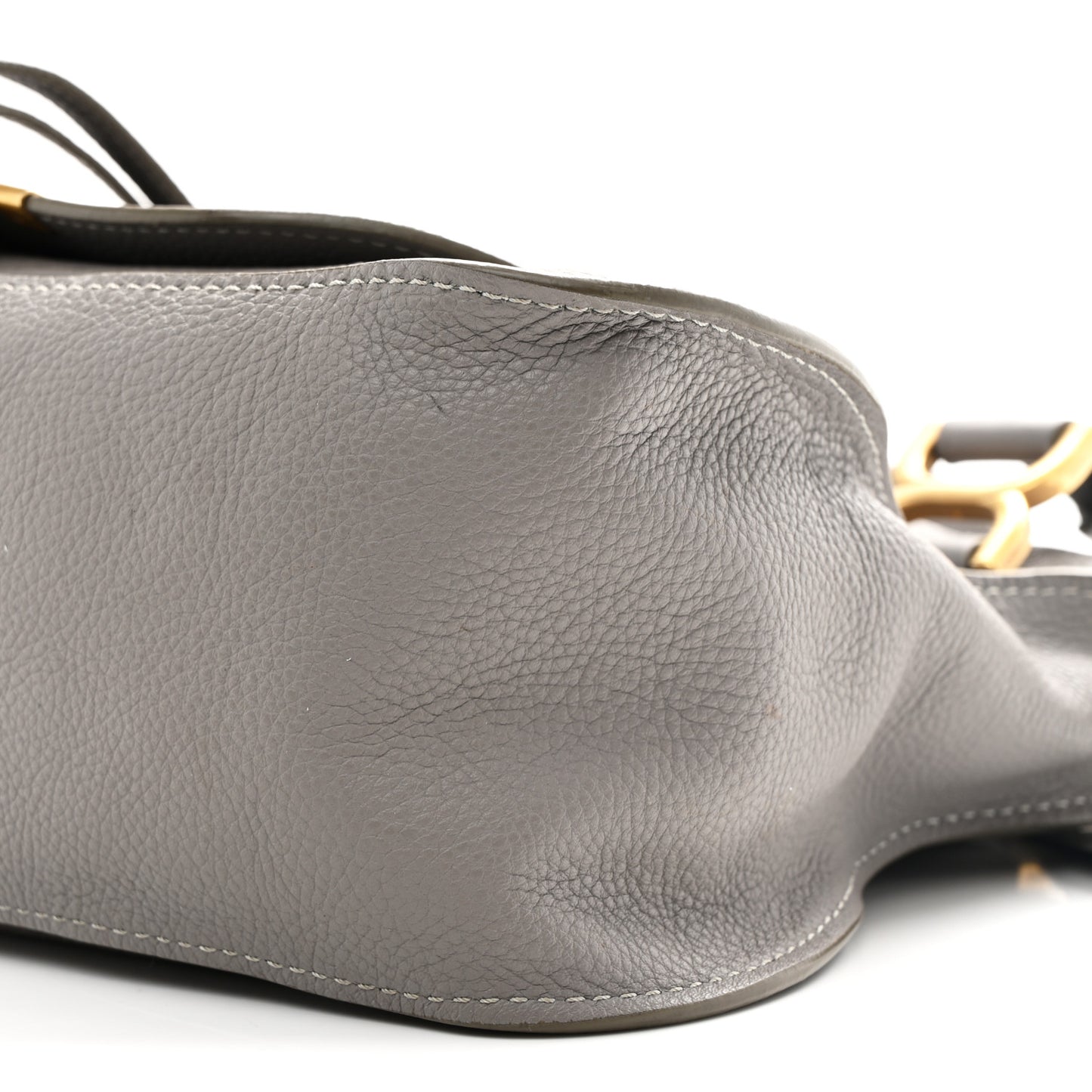 Calfskin Medium Marcie Satchel Cashmere Grey