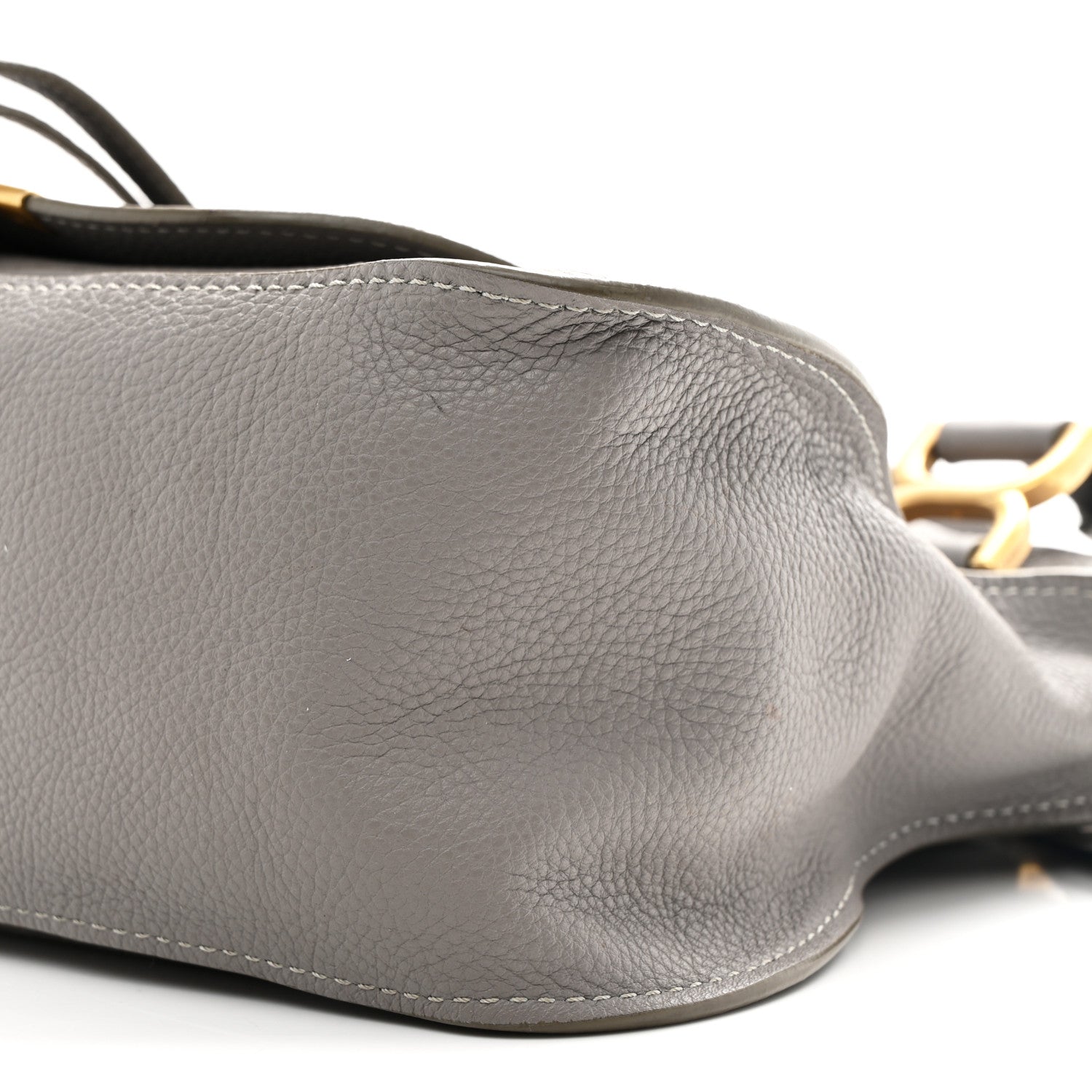 Chloe Calfskin Medium Marcie Satchel Cashmere Grey 10 of 10