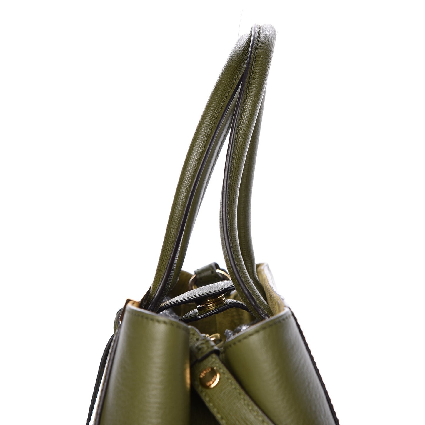 Vitello Elite Flamingo Regular 2Jours Tote Oliva