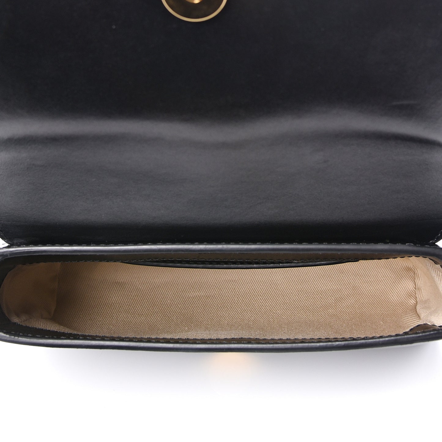 Calfskin Suede C Belt Bag Black