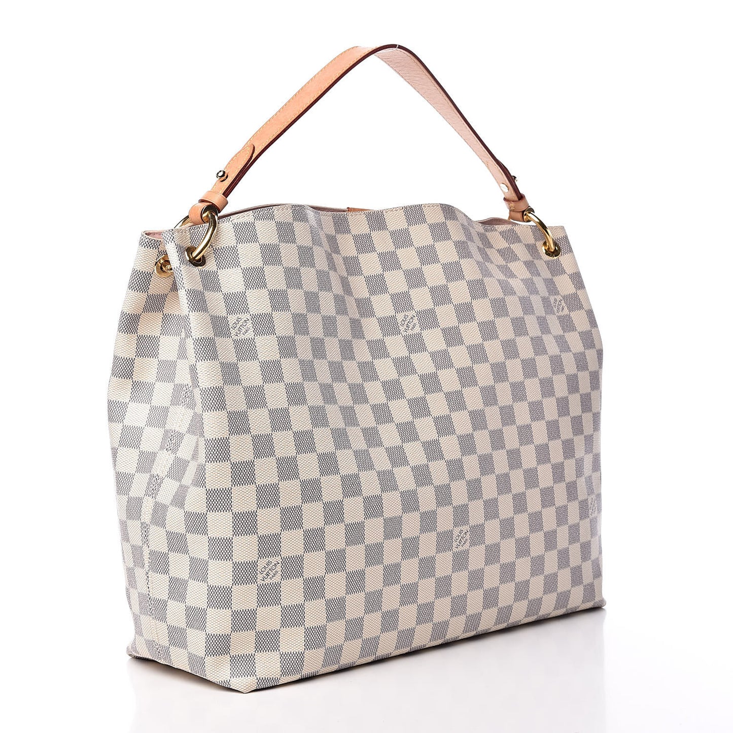 Damier Azur Graceful MM Rose Ballerine