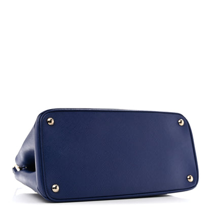 Prada Saffiano Cuir Twin Tote Inchiostro 4 of 14