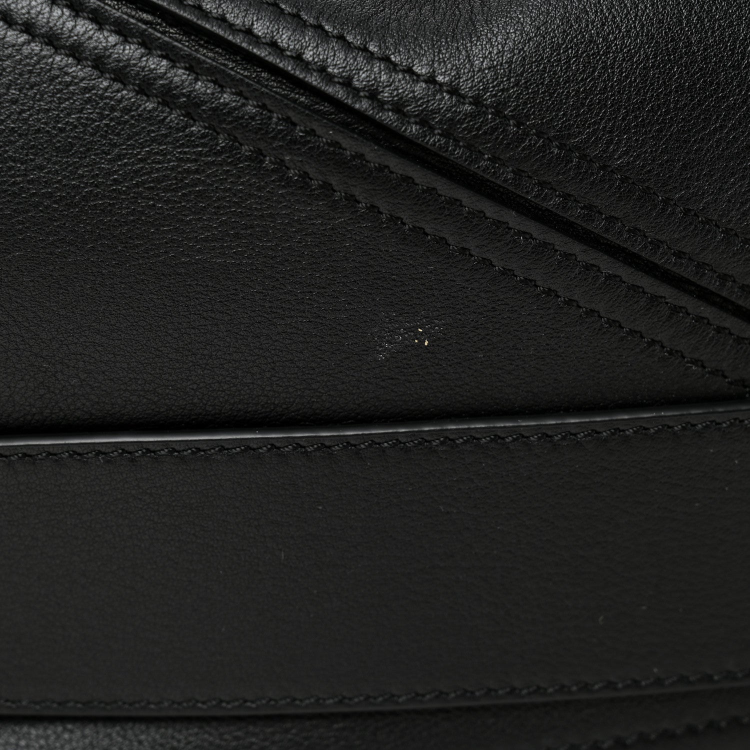 Loewe Shiny Calfskin Large Puzzle Biker Bag Black 10 of 10