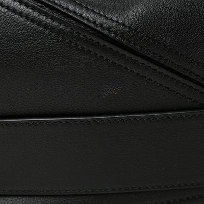 Loewe Shiny Calfskin Large Puzzle Biker Bag Black 10 of 10