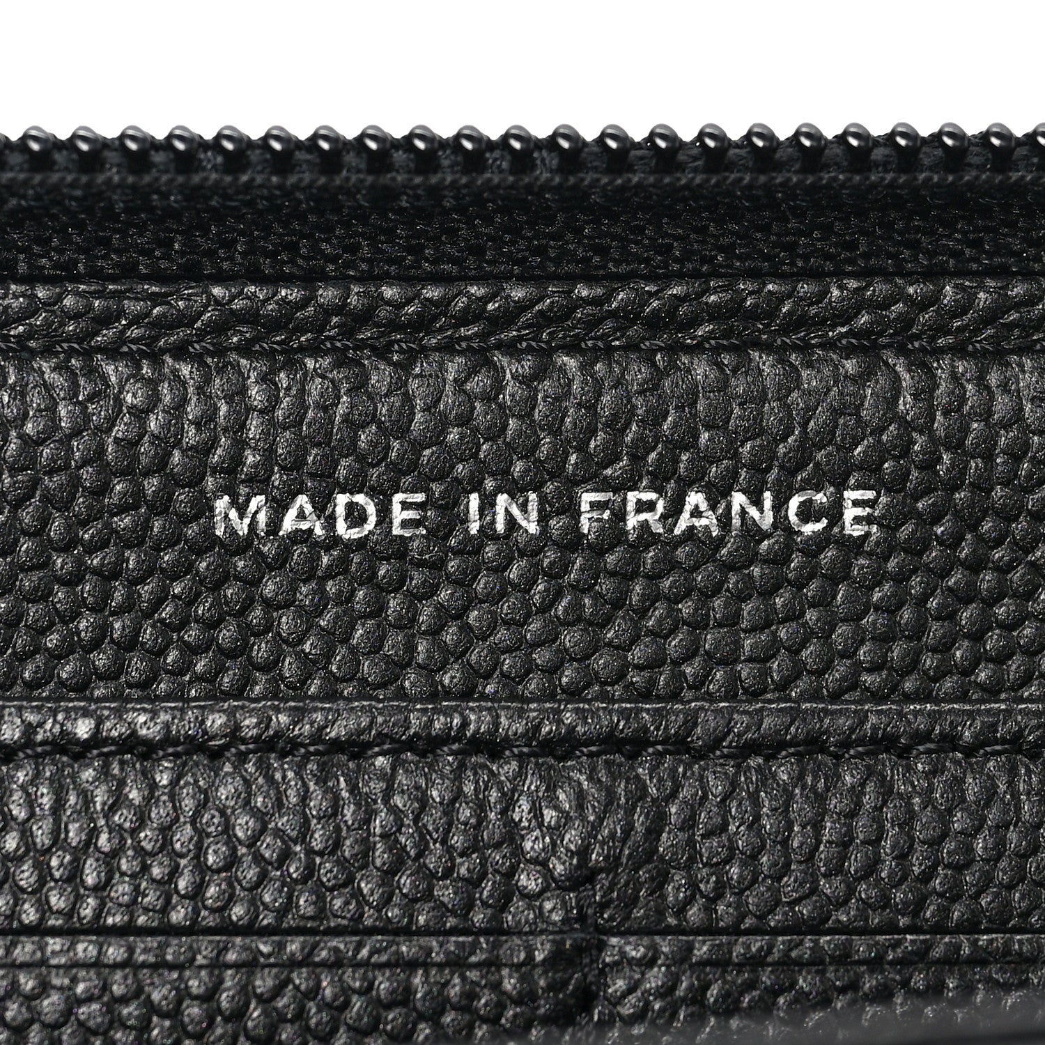 Chanel Caviar Quilted Boy Zip Around Organizer Wallet So Black 7 of 7