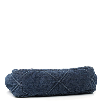 Chanel Denim Quilted Medium Chanel 19 Flap Blue 3 of 8