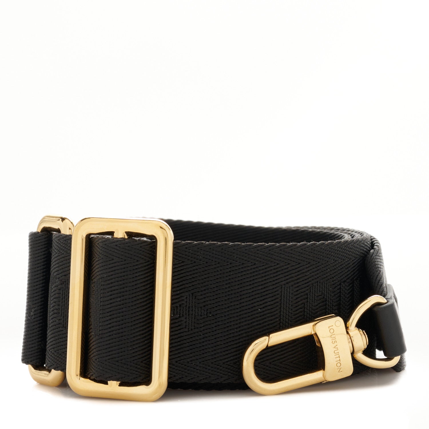 Louis Vuitton Nylon Petite Malle Souple Shoulder Strap Black 1 of 4