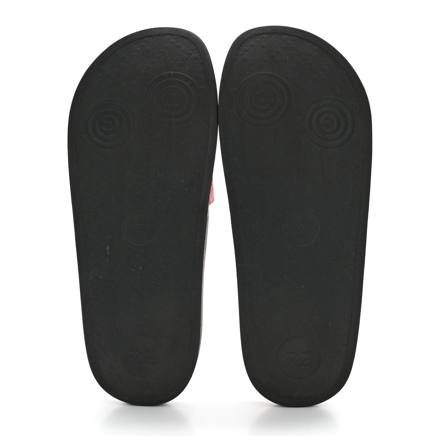 GG Supreme Monogram Blooms Slide Sandals 39 Beige Multicolor