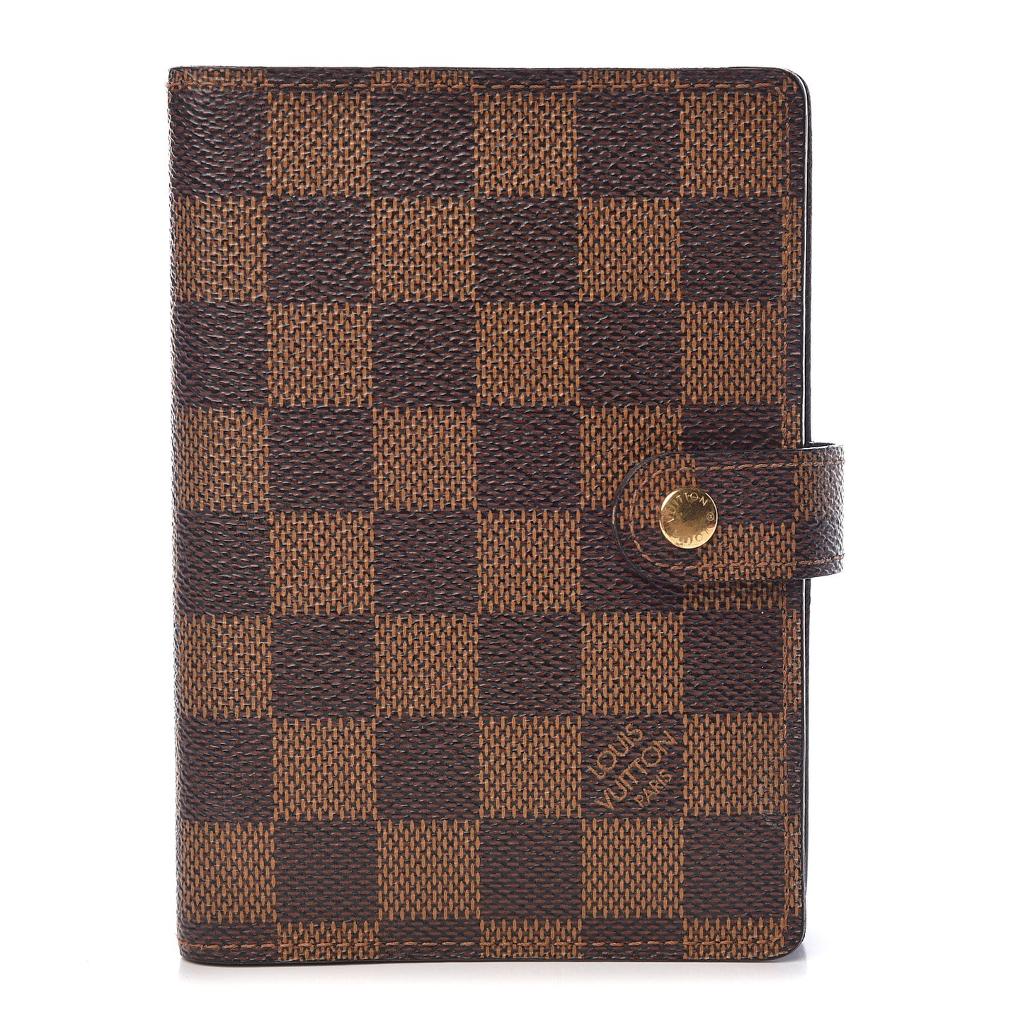 Damier Ebene Small Ring Agenda Cover
