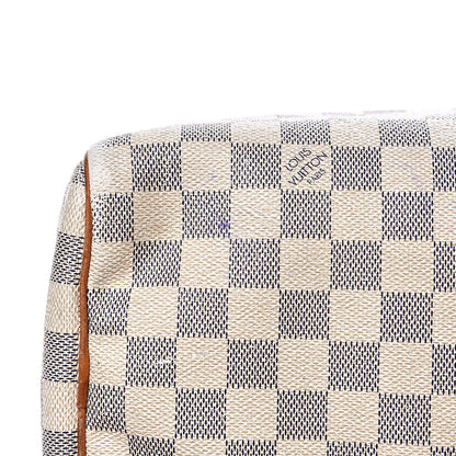 Louis Vuitton Damier Azur Speedy 30 12 of 19
