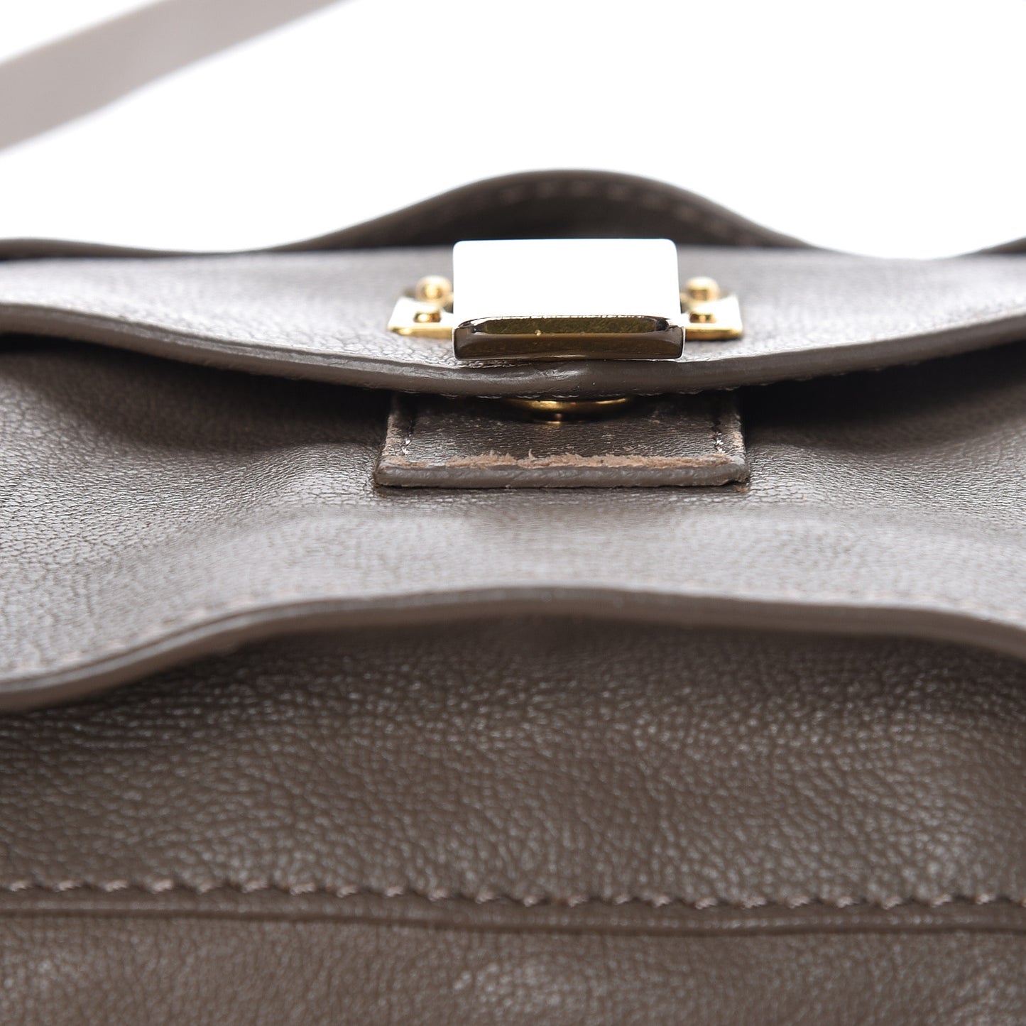 Lambskin Medium PS1 Satchel Smoke