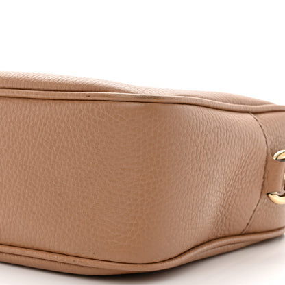 Gucci Pebbled Calfskin Small Soho Disco Bag Camelia 10 of 10