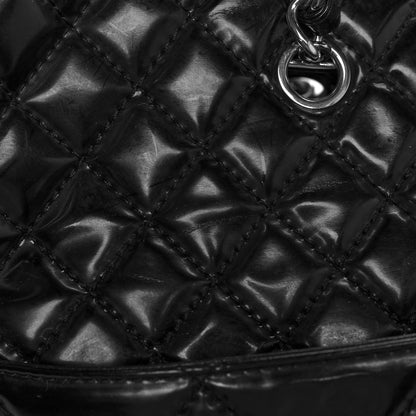 Chanel Vinyl Quilted Large In The Business Tote Black 13 of 14