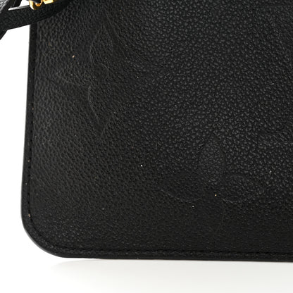 Louis Vuitton Empreinte Monogram Giant Neverfull MM Pochette Black 10 of 16